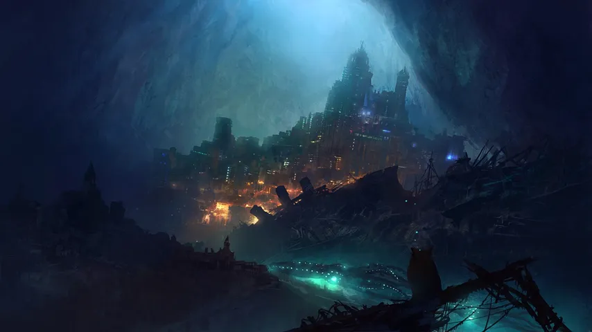 City Ruins – Dota 2 Backgrounds mod