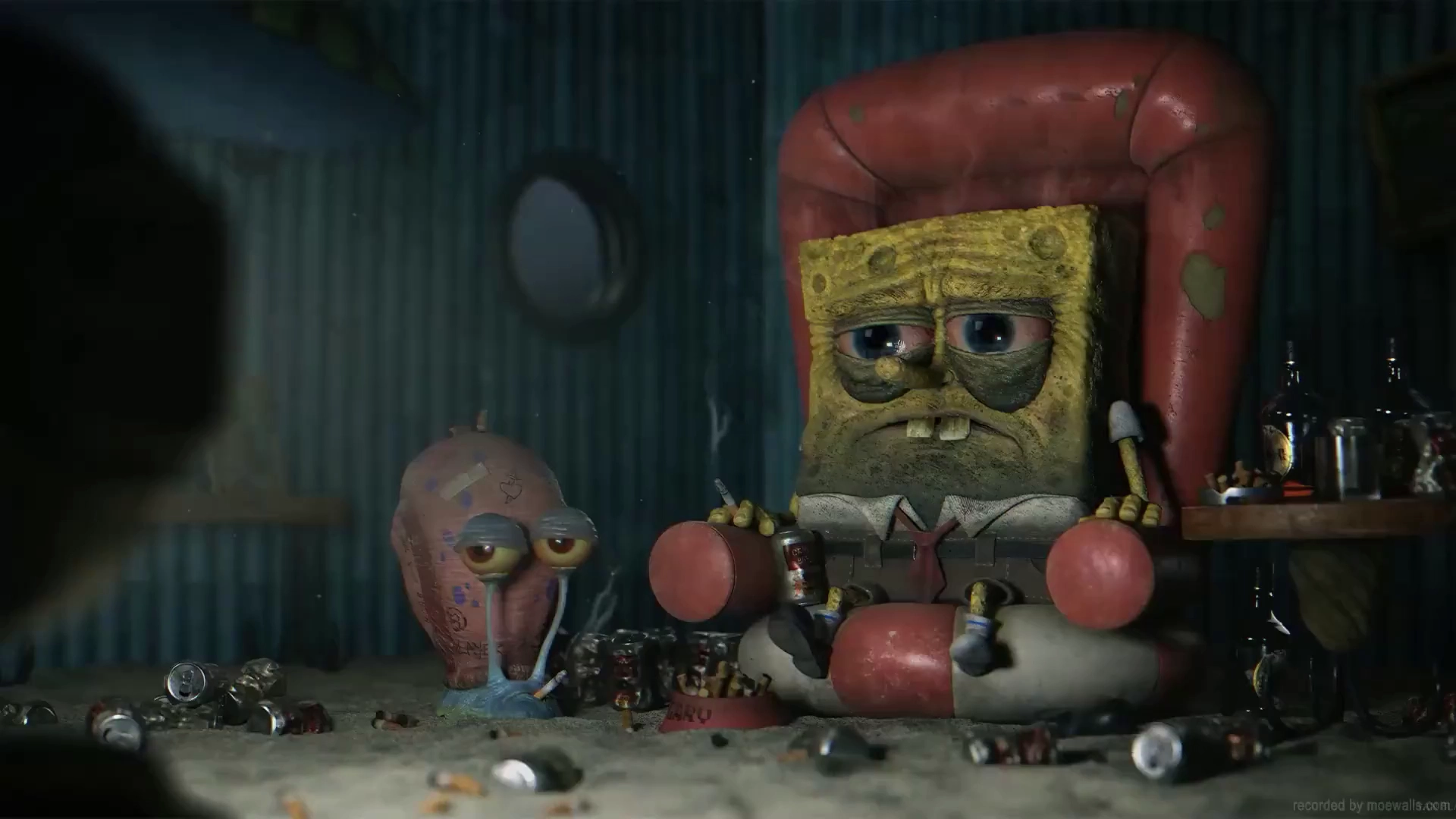 Depressed SpongeBob Dota 2 mod preview