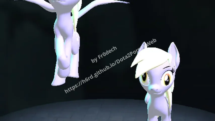 Derpy Hooves Donkey – Dota 2 Couriers mod