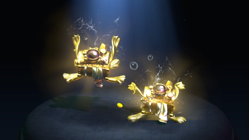 Golden Flopjaw the Boxhound Dota 2 mod preview