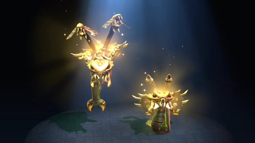 Golden Venoling Dota 2 mod preview