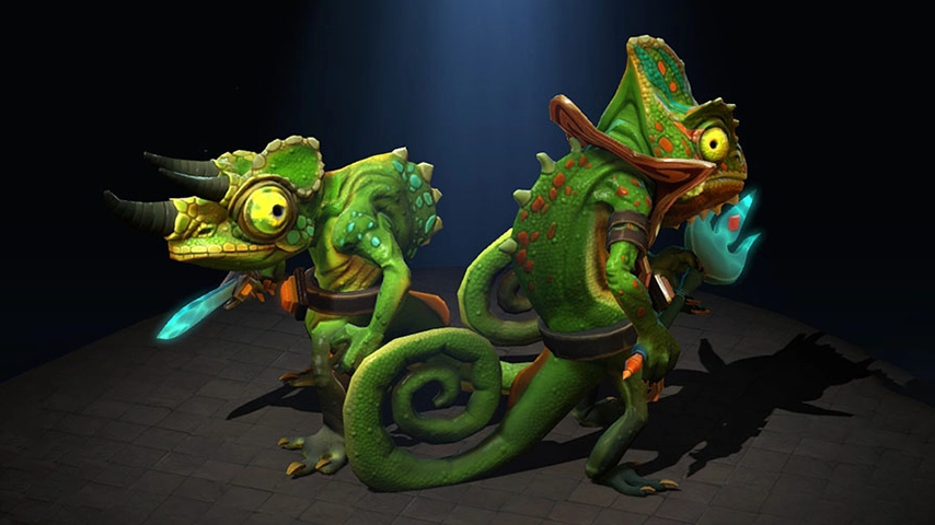 Reptilian Radiant Creeps 
