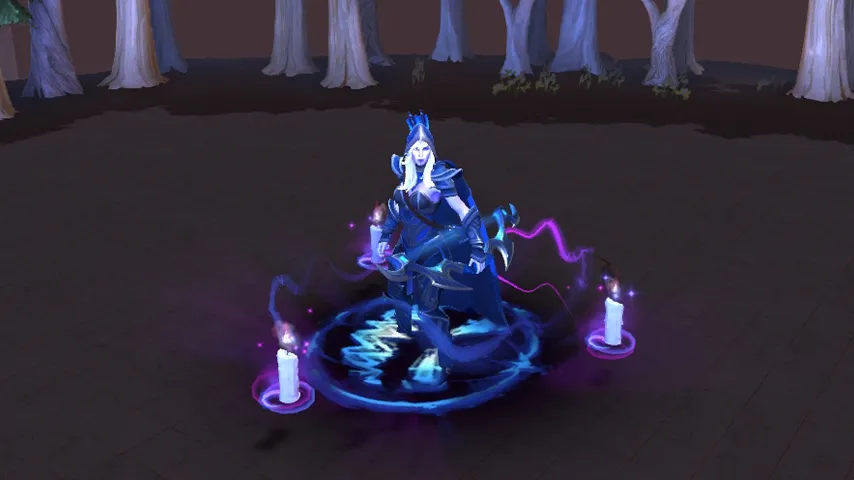 Emblem of the Diretide Blue Dota 2 mod preview