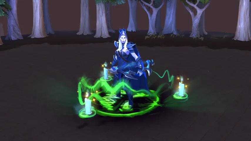 Emblem of the Diretide Green Dota 2 mod preview