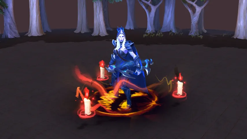 Emblem of the Diretide Red Dota 2 mod preview