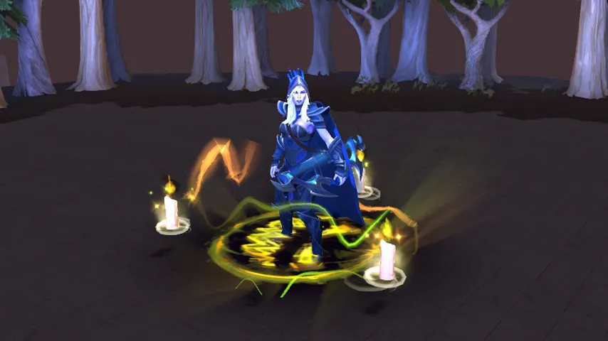Emblem of the Diretide Yellow Dota 2 mod preview