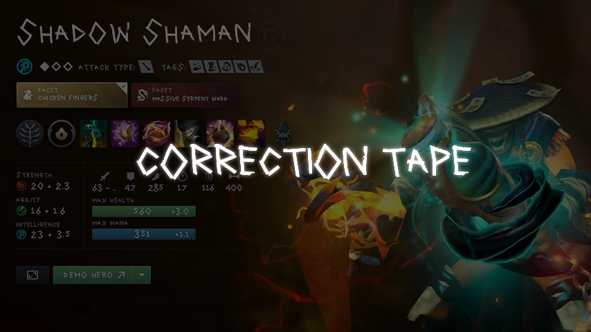 Correction Tape Dota 2 mod preview