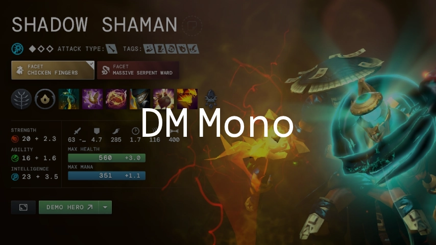 DM Mono Dota 2 mod preview