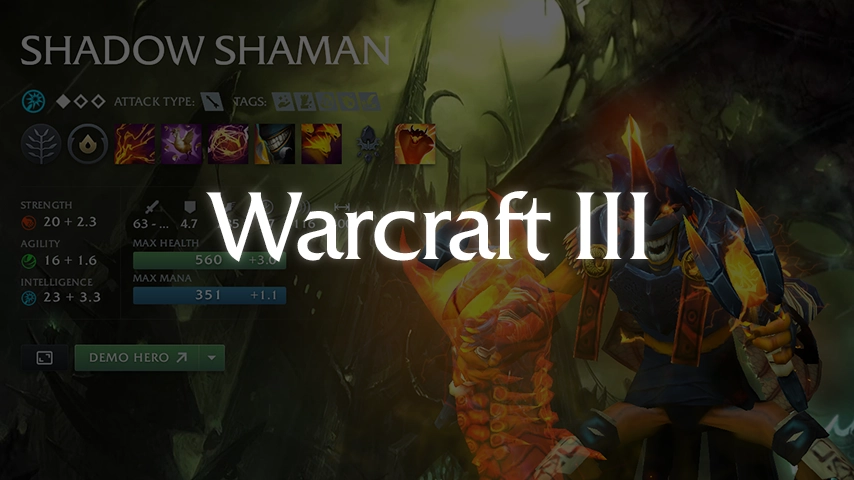 Warcraft III Dota 2 mod preview