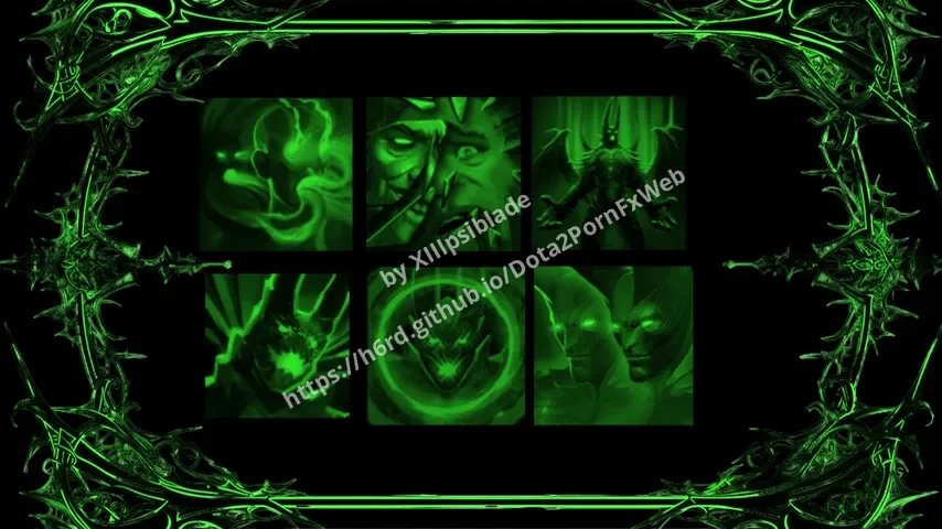 Terrorblade Green Spell – Dota 2 Hero Icons mod