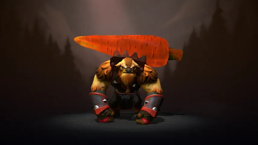 Earthshaker Carrot Dota 2 mod preview