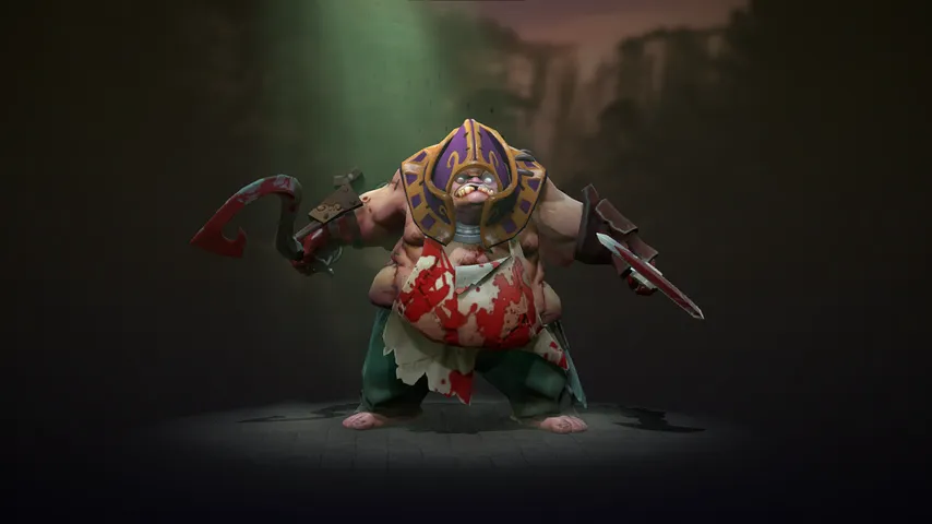 Pudge Hood of Defiance Dota 2 mod preview
