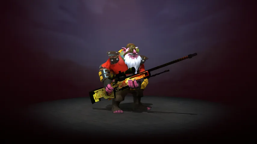 Sniper Dragon Lore Dota 2 mod preview