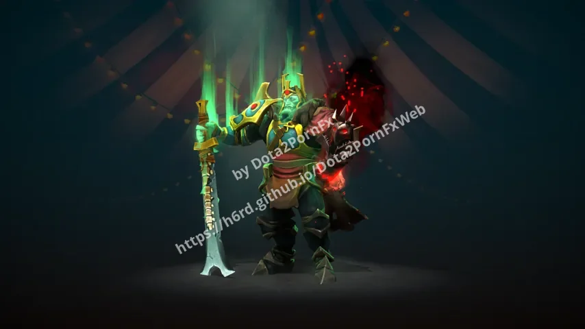 Wraith King Blistering Crimson – Dota 2 Hero Items mod