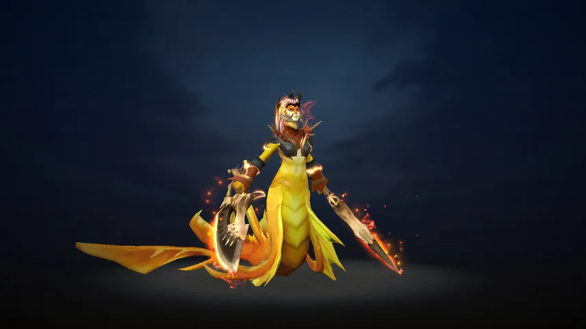 Ancient Sand Naga Siren Dota 2 mod preview