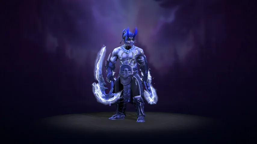 Anti-Mage Blue Illidan Dota 2 mod preview