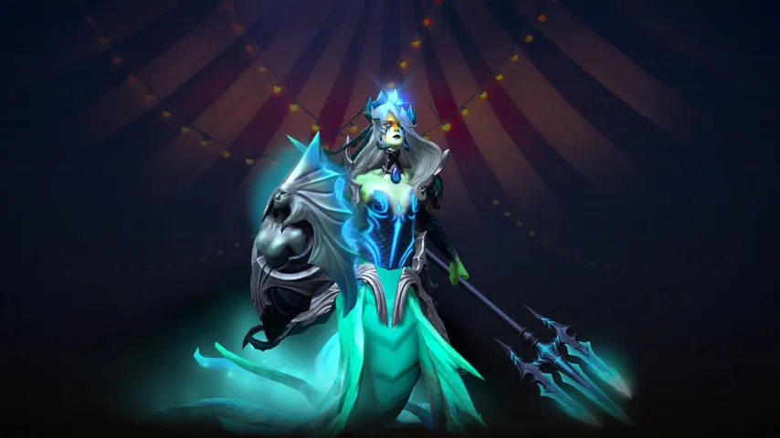 Aquamarine Naga Siren Dota 2 mod preview