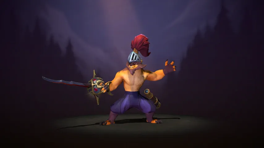 Bare Pangolier Dota 2 mod preview