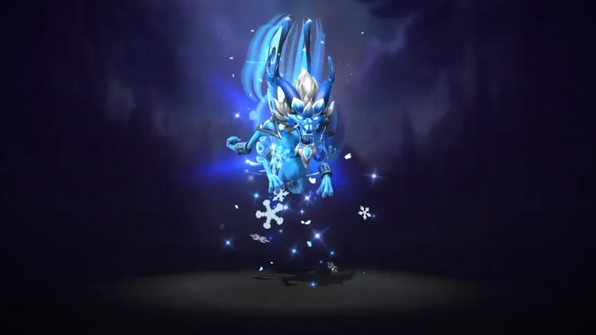 Blue Dragon Puck Dota 2 mod preview
