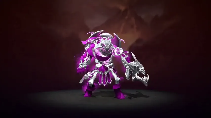 Clinkz Silver Metall Pink Dota 2 mod preview