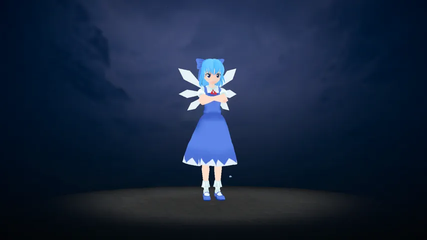 Crystal Maiden Cirno Dota 2 mod preview