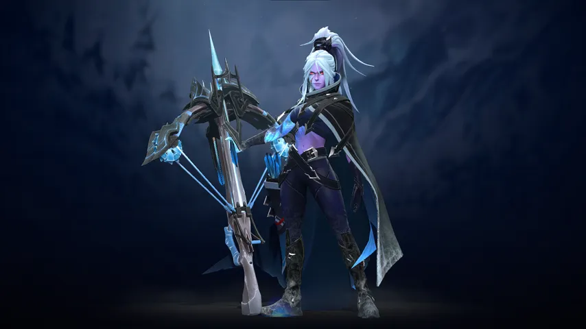 Drow Ranger Arcana Dota 2 mod preview