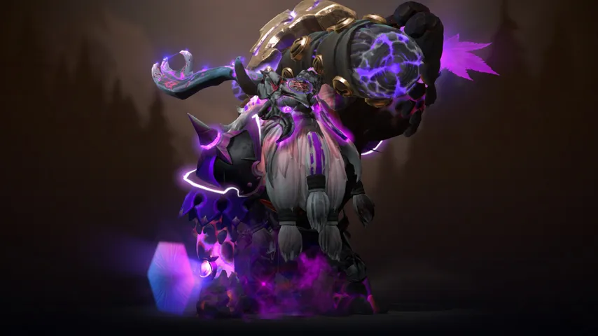 Earthshaker Purple Arcana Dota 2 mod preview