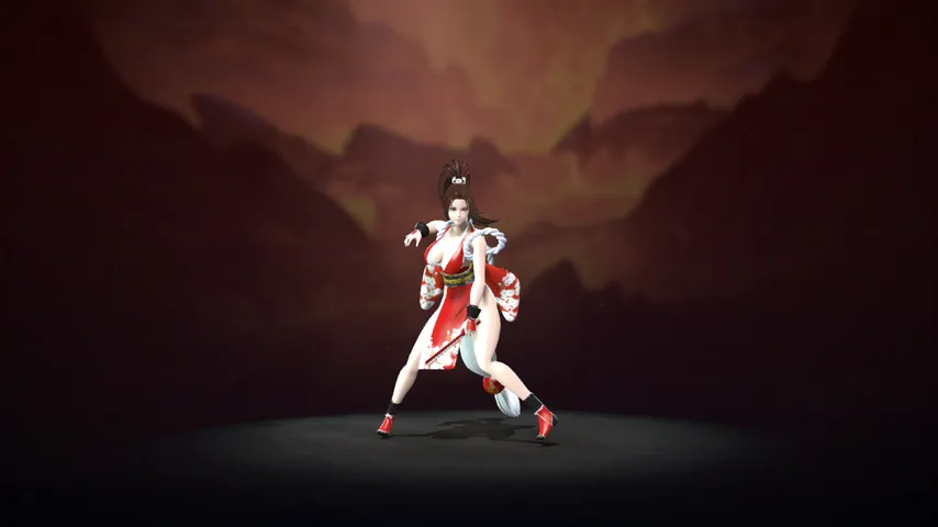 Ember Spirit Mai Shiranui Dota 2 mod preview