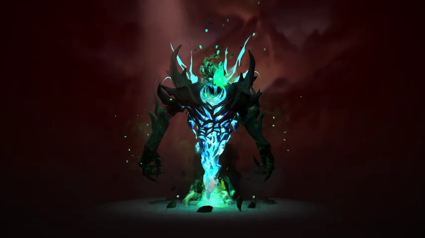 Emerald Shadow Fiend Dota 2 mod preview