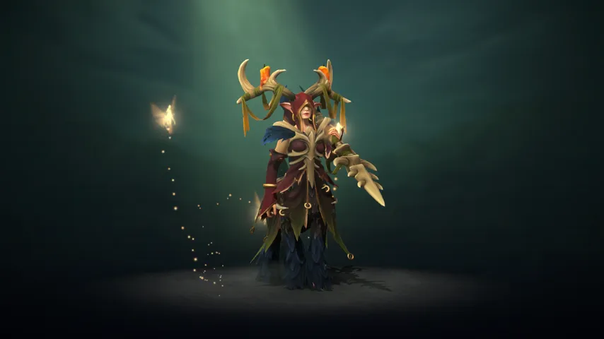 Enchantress Darkwood Witness Dota 2 mod preview