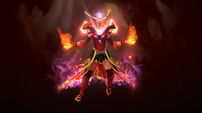 Immortal Lina Dota 2 mod preview