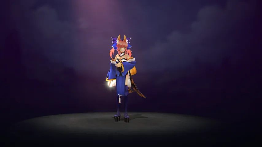 Keeper of the Light Tamamo Dota 2 mod preview