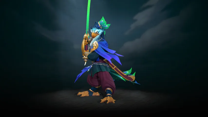 Kez Peacock Dota 2 mod preview