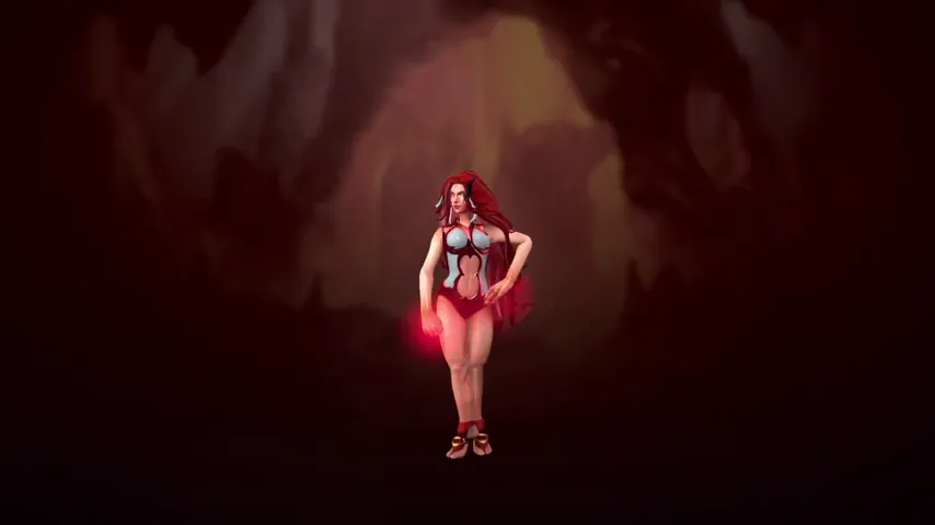 Lina Aerial Aphrodite Flame Dota 2 mod preview