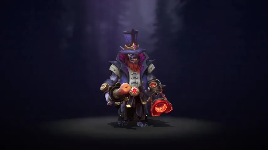 Lion Cannonroar Confessor Dota 2 mod preview