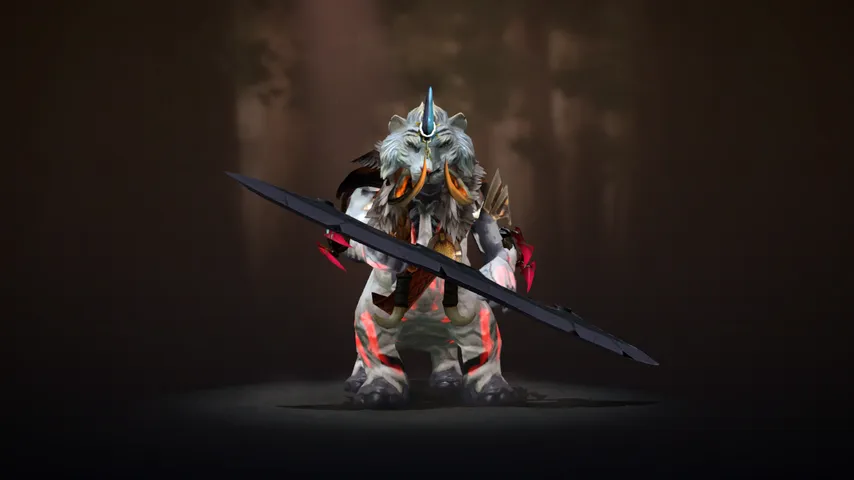 Magnus White Tiger Dota 2 mod preview