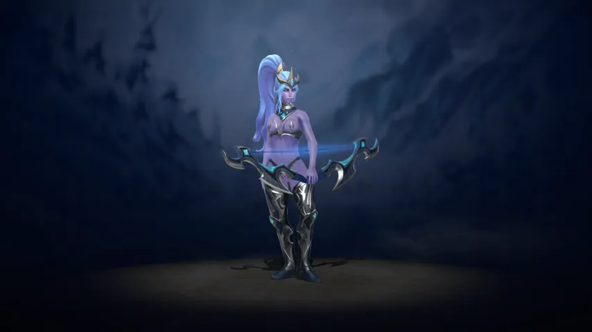 Nude Drow Ranger Dota 2 mod preview