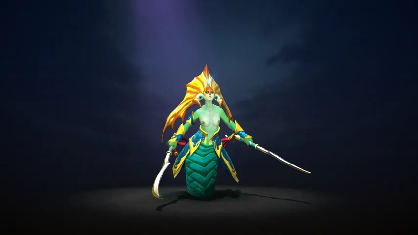 Nude Naga Siren Dota 2 mod preview