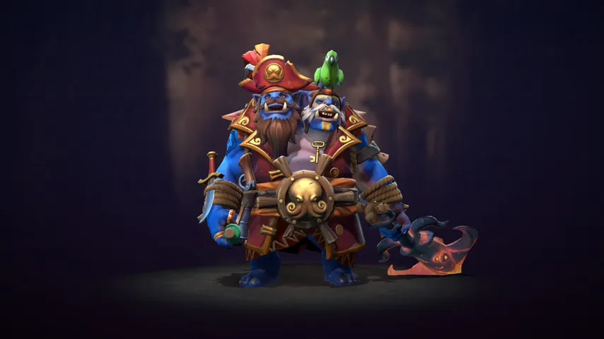 Ogre Magi Freeboot Fortunes Dota 2 mod preview