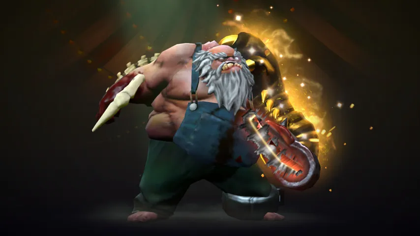 Pudge Immortal Gold 
