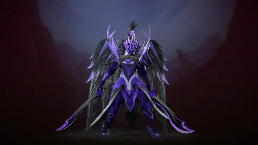 Purple Legion Commander Dota 2 mod preview