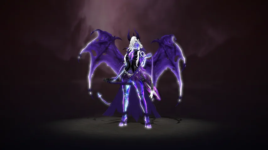 Purple Queen of Pain Dota 2 mod preview