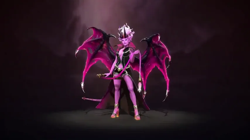 Queen of Pain Rose Dota 2 mod preview