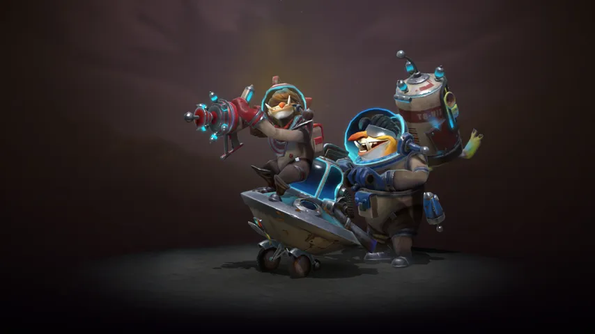 Techies Alien Dota 2 mod preview