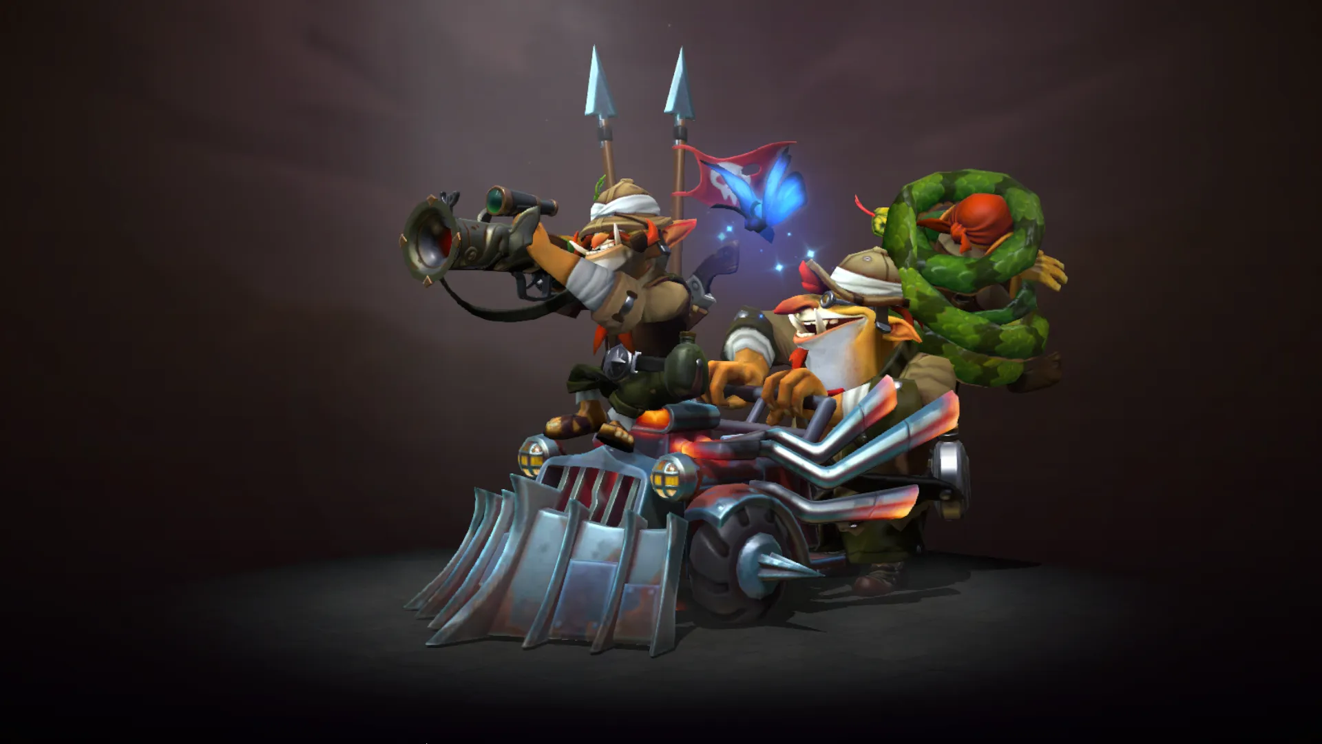 Techies War Rig Pachyderm Dota 2 mod preview