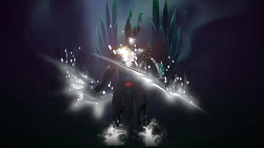 Terrorblade White Fractal Horns Dota 2 mod preview