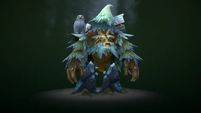 Treant Protector Frost Hideaway Dota 2 mod preview
