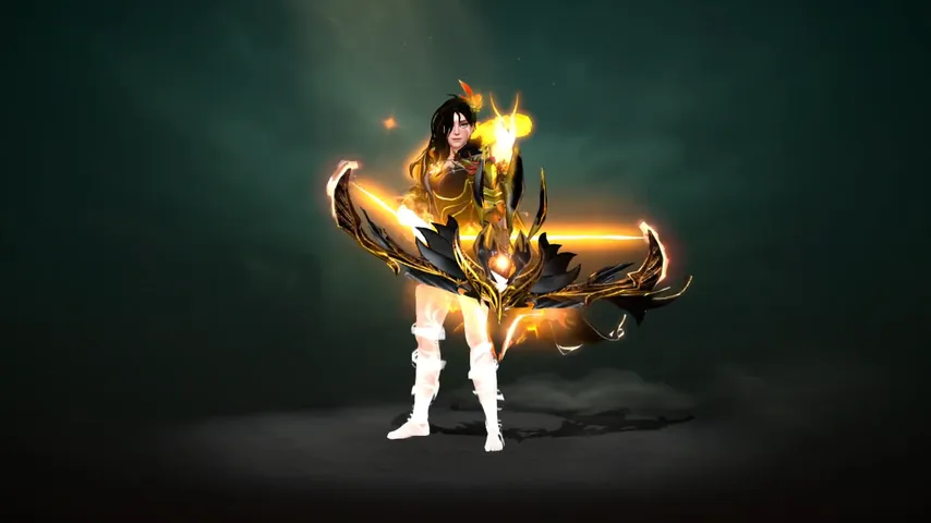 Windranger Autumn Arcana Dota 2 mod preview