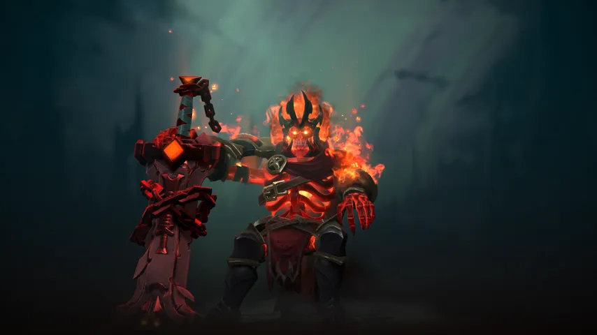 Wraith King Unbroken Arcana Dota 2 mod preview