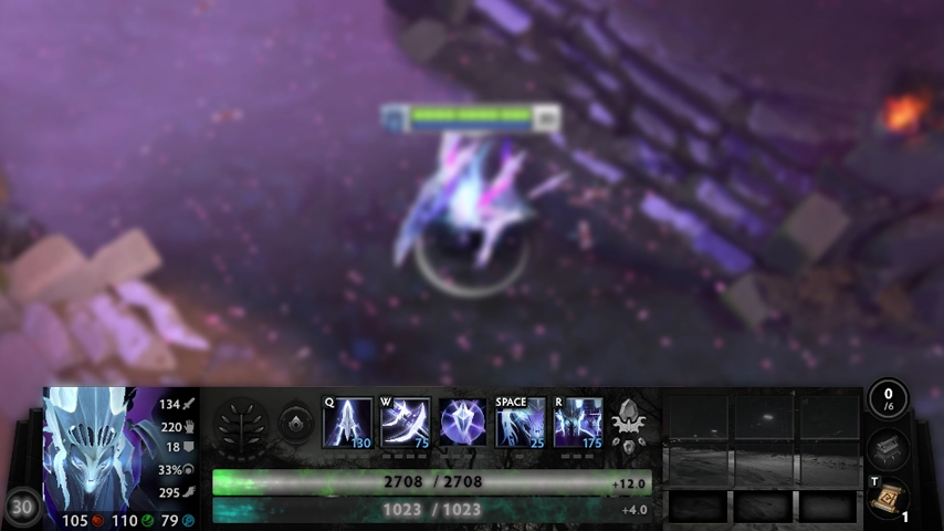 Black Hud Dota 2 mod preview